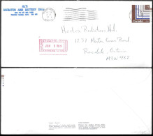 Canada Grande Prairie 17c Postal Stationery Cover Mailed 1979 - Cartas & Documentos