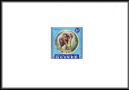 2078 Elephant Elephants 1962 Guinée Guinea épreuve De Luxe Deluxe Proof TTB  - Elefantes