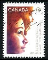 Canada (Scott No.2645 - Grand Frère / Sour / Big Brothers / Sister) (o) - Gebruikt