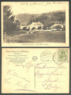 A45 718 Luxembourg Grand Hotel Mullerthal Schank Weber Propriétaire Circulé 1923 - Müllerthal