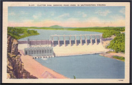 A45 316 PC Clayton Dam Showing Peaks Knob Unused - Andere & Zonder Classificatie