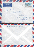 Finland Lapland Malmberget Cover Mailed To Austria 1976. Ships Stamp - Briefe U. Dokumente