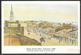 Canada, Toronto, Ontario, King Street East, 1846, Unused - Toronto