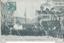 Ce45 Cartolina Schio Inaugurazione Del Monumentoai Fratelli Pasini Vicenza Super - Vicenza