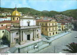 Ah653 Cartolina Nicastro Cattedrale E Municipio Provincia Di Catanzaro - Catanzaro