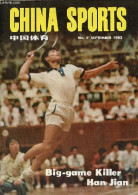 China Sports N°9 September 1982 - They Just Made It - Breaking A Long Established Dominance - Out Of The Jaws Of Death - - Language Study