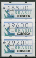 Brasilien 1993 Automatenmarken Satz 16500/19600/29200 ATM 5 S3 Postfrisch - Affrancature Meccaniche/Frama