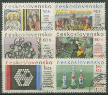 Tschechoslowakei 1967 EXPO Montreal Kulturgut 1694/99 Gestempelt - Gebruikt