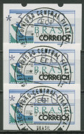 Brasilien 1993 Automatenmarken Satz 30200/35800/53400 ATM 5 S5 Gestempelt - Affrancature Meccaniche/Frama