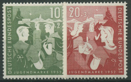 Bund 1952 Jugend: Zweiter Bundesjugendplan 153/54 Postfrisch - Neufs