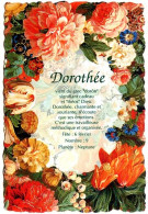 Carte Prénom  Fleurs DOROTHEE Fleur Carte Vierge TBE - Vornamen