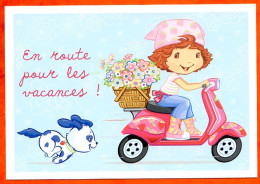 Carte Enfants Charlotte Aux Fraises 4 Carte Vierge TBE - Humorous Cards