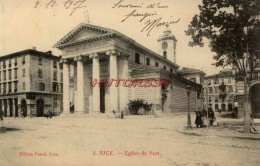 CPA NICE - EGLISE DU PORT - Bauwerke, Gebäude