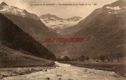 CPA LUCHON - VUE D'ENSEMBLE DE LA VALLEE DU LYS - BR - Luchon