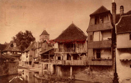 CPA SALIES DE BEARN - LES VIEILLES MAISONS - Salies De Bearn