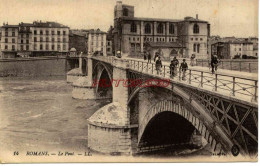 CPA ROMANS SUR ISERE - LE PONT - Romans Sur Isere