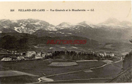 CPA VILLARD DE LANS - VUE GENERALE ET LE MOUCHEROTTE - LL - Villard-de-Lans