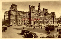 CPA PARIS - L'HOTEL DE VILLE - Sonstige Sehenswürdigkeiten