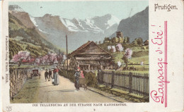 DIE TELLENBURG AN DER STRASSE NACH KANDERSTEG - Frutigen