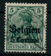 BES 1WK LP BELGIEN Nr 2 Gestempelt X77B1FA - Occupation 1914-18