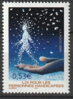 Timbre Neuf ** N° 3803(Yvert) France 2005 - Loi Pour Les Personnes Handicapées - Unused Stamps