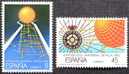 España Spain  Expo Sevilla 1992  Mi 2818/19  Yv 2553/54  Edi 2939/40  Nuevo New MNH ** - 1992 – Siviglia (Spagna)