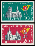 SCHWEIZ 1955 Nr 611-612 Postfrisch X67926E - Ongebruikt