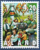 Aland 1998 Cept Public Holidays 1 Value MNH  Midsummer Festival - 1998