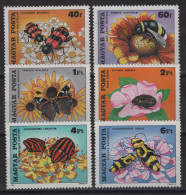 Hongrie - N°2703 à 2708 - Insectes - ** Neuf Sans Charniere - Cote 5€ - Nuevos