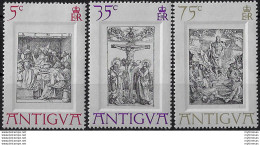 1971 Antigua Works By Durer 3v. MNH SG N. 300/02 - Andere & Zonder Classificatie