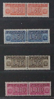 Italien PAKETZUSTELLUNG 5-8 ** Ausgabe 1955, WZ 4 Sterne, Postfrisch, KW 800,-€ - Pacchi In Concessione