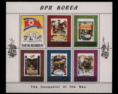 Korea - Nord, Michel Nr. 1985-1989 KB, Postfrisch/MNH - Corée Du Nord