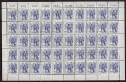 Berlin, MiNr. 337, 50er Bogen, Formnummer 2, Postfrisch - Unused Stamps