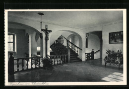 AK Günzburg, Lehr- Und Erziehungsinstitut Der Englischen Fräulein, Stiegenhaus Im Klosteraltbau  - Günzburg