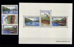 Dahomey, MiNr. 325-327, Block 10, Postfrisch - Benin - Dahomey (1960-...)