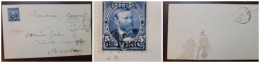 O) CUBA, US OCCUPATION. ERROR - CUPA, IN OVERPRINT SURCHARGE,  ULYSSES S. GRANT, 2 BARREL,  CIRCULATED TO MUNCHEN GERMAN - Cuba