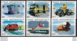 2000 Ross Dependency  Antarctic Transport 6v. MNH SG. N. 66/71 - Andere & Zonder Classificatie
