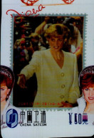 TELECARTE ETRANGERE....LADY DIANA - Personnages