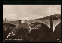 AK Löbau I. Sa., Hindenburgbrücke  - Loebau