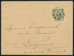 Imprimé (Closet /paratonnerres) Affr N°42 De BRUXELLES/1888 Pour Leignon - 1869-1888 Lion Couché (Liegender Löwe)