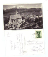 Österreich, 1954, AK Von Tamsweg - St.Leonhardkirche/Sbg. Frank. Mit S 1,-- Trachten Grün U. Ortsstpl Tamsweg (13336E) - Tamsweg