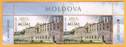 2017  Moldova Moldavie Moldau Europa - Cept  Castle. Mimi. Bulboaca 2v Mint - 2017