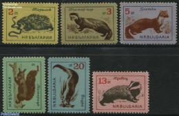 Bulgaria 1963 Animals 6v, Mint NH, Nature - Animals (others & Mixed) - Fish - Hedgehog - Snakes - Nuovi