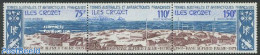 French Antarctic Territory 1974 Alfred Faure Station 3v [::], Mint NH, Science - The Arctic & Antarctica - Nuevos