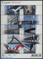 Netherlands 2015 Bridges 10v M/s, Mint NH, Transport - Ships And Boats - Art - Bridges And Tunnels - Ongebruikt