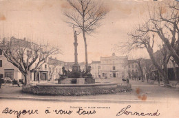 83 / VIDAUBAN / PLACE NATIONALE / PRECURSEUR BREGER FRERES - Vidauban