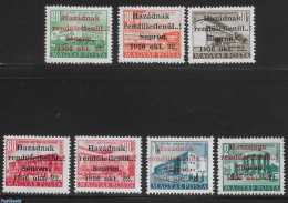 Hungary 1956 Short Set Of 7 Stamps., Mint NH - Ongebruikt