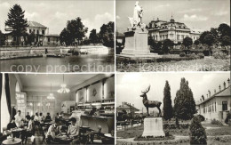 72319570 Szarvas Schloss Park Statue Restaurant Hischskulptur Szarvas - Hungary