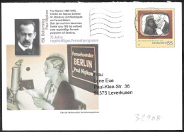 Germania/Germany/Allemagne: Intero, Stationery, Entier, Paul Gottlieb Nipkow, Inventore, Inventor, Inventer - Geography