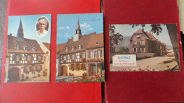 Albert Schweitzer 3 Cartes - Personnages Historiques